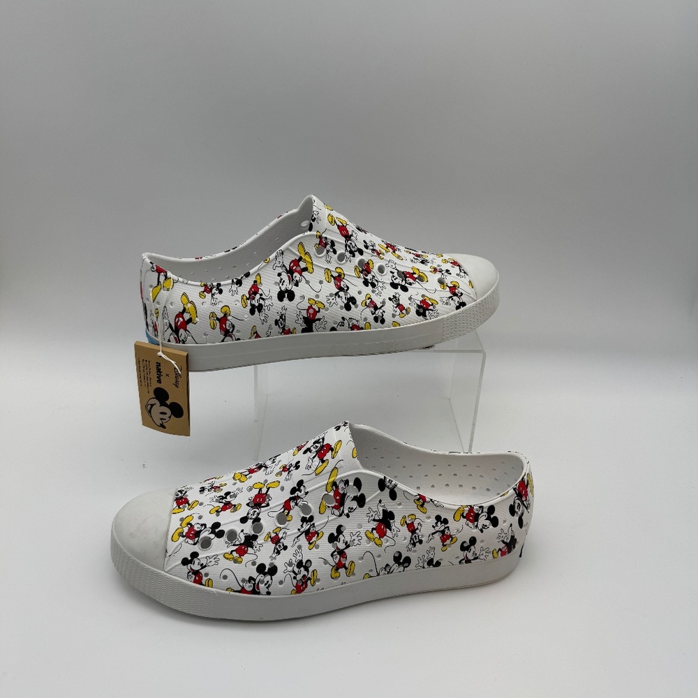 NEW Native Jefferson Print Disney Mickey All Over Print US Mens 10